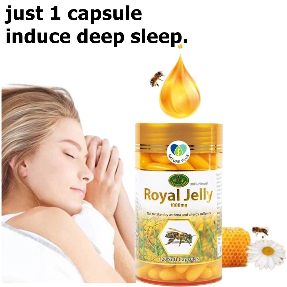 4X Nature’s King Royal Jelly 1000 mg Soft 100% Natural Australia 120 Capsules NE