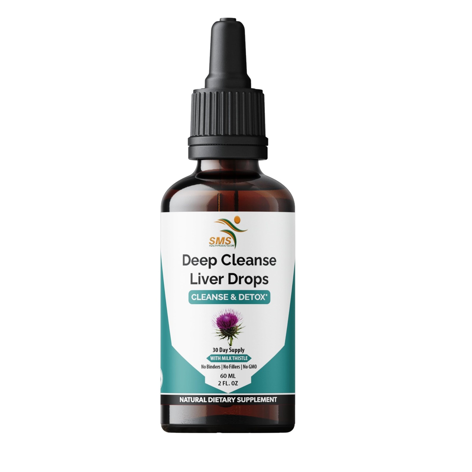 Liver Cleanse Drops, No Fillers, Milk Thistle, Artichoke Extract, Dandelion L…