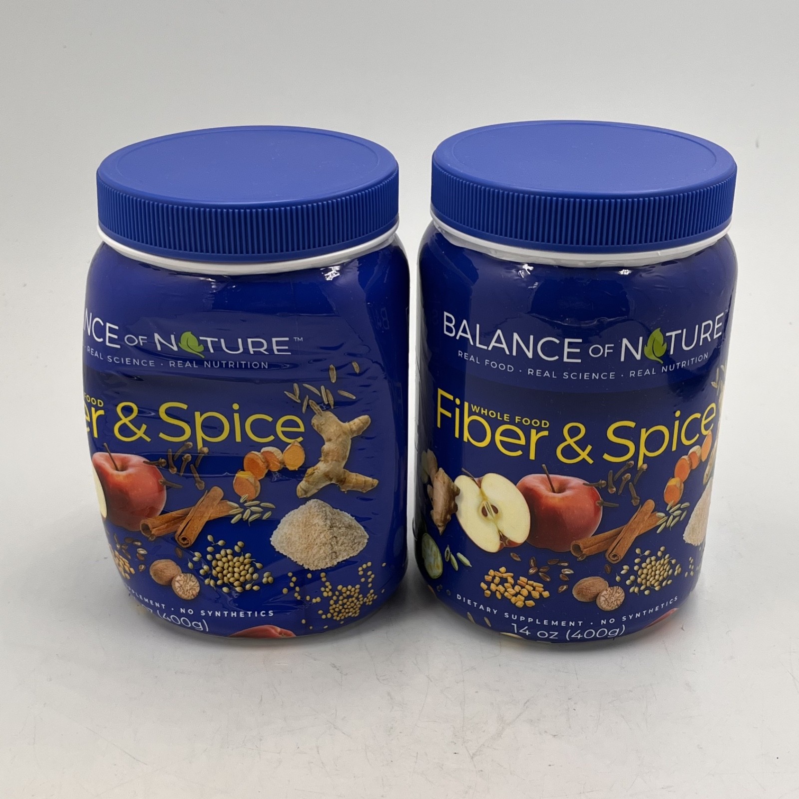 Balance Of Nature Fiber & Spice Dietary Supplement 14oz MFG 23 Sealed GREAT DEAL