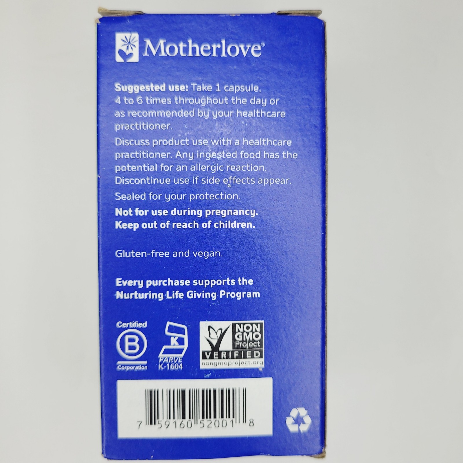 2 MOTHERLOVE MORE MILK MORINGA Lactation EX 07/2026 With & Without Fenugreek