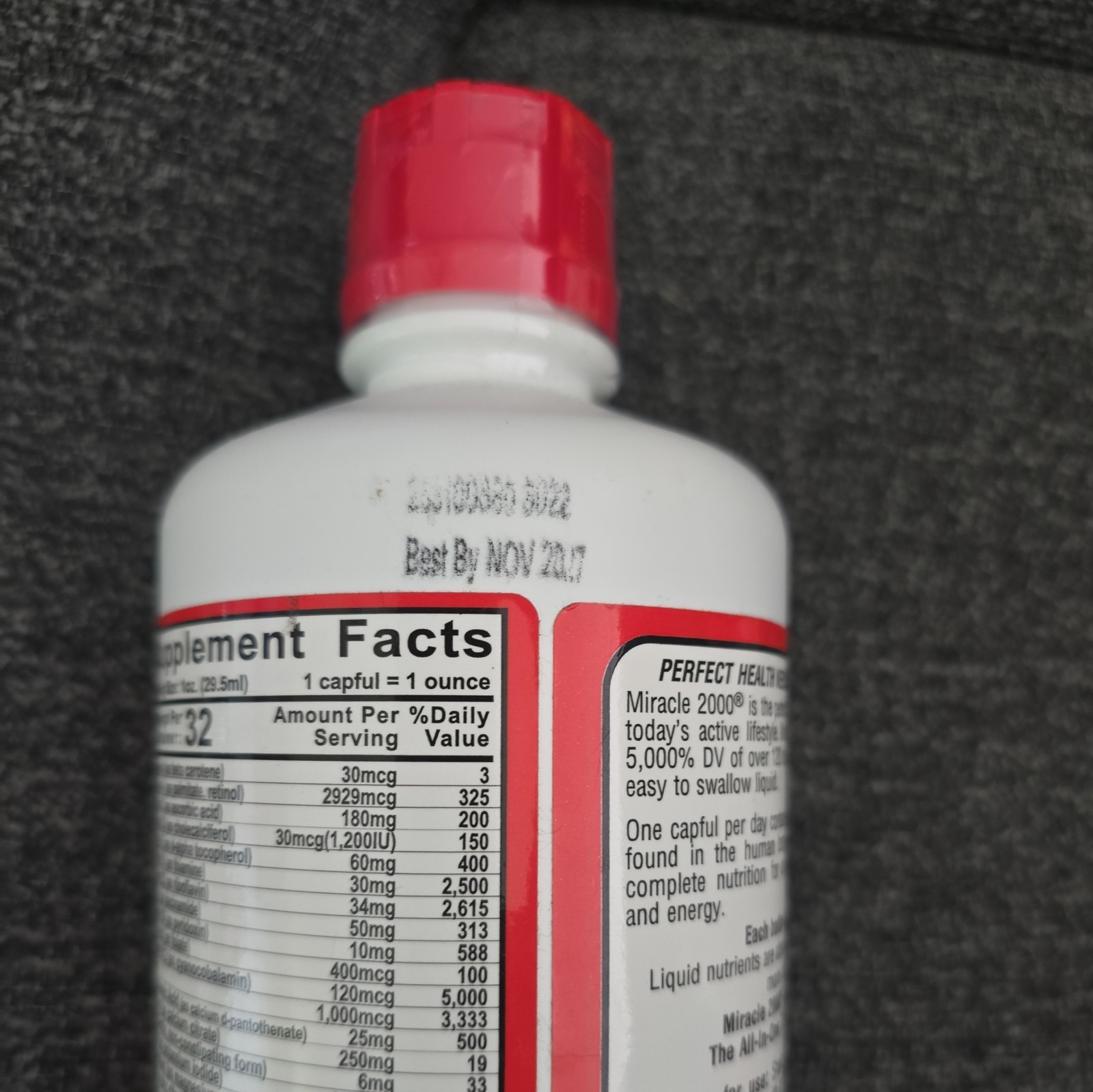 Century Systems Miracle 2000 Energy Total Body Liquid Nutrition 32 Oz (BN46)