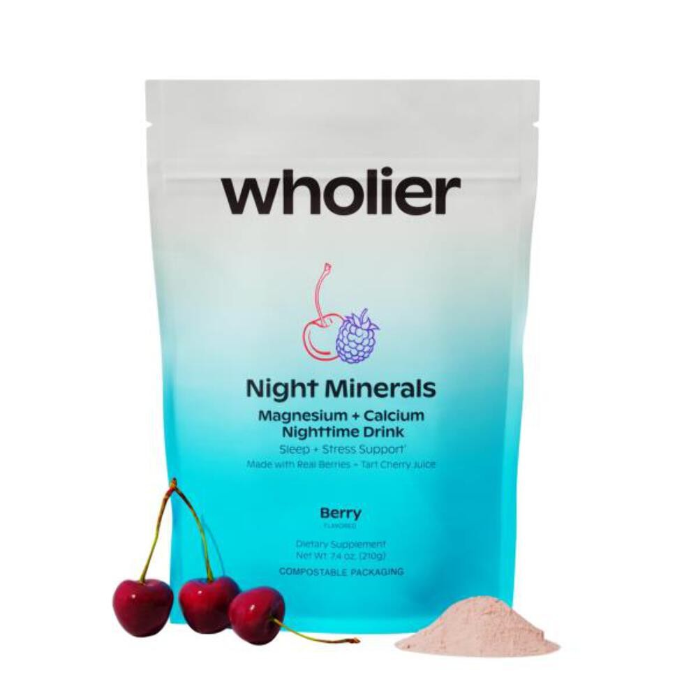 1/27 wholier Magnesium Glycinate, Tart Cherry Juice, Chelated Calcium. Calming N