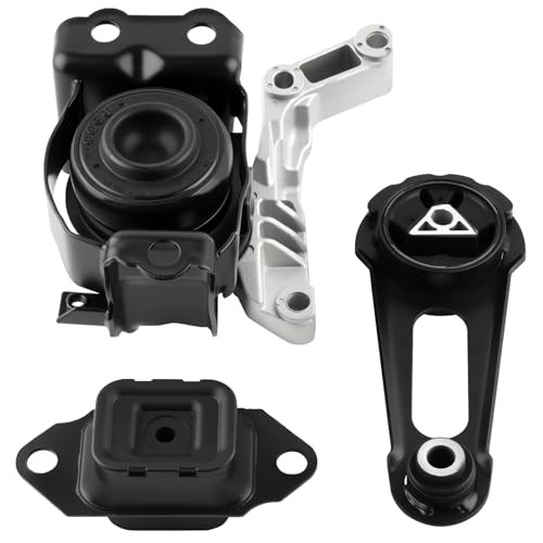 A7368 Engine Motor Mount & Transmission Mount Torque Strut Mount Set of 3 Fit