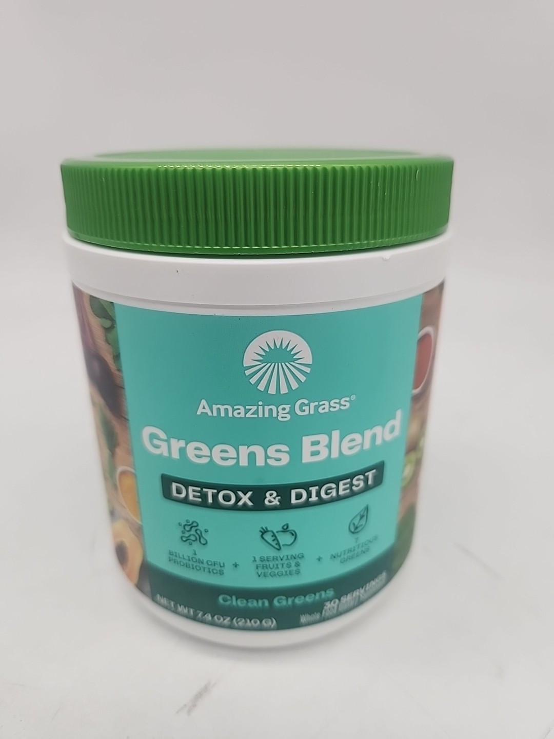 Amazing Grass Greens Blend Detox & Digest 7.4 Oz EXP 05/2025 Made in USA