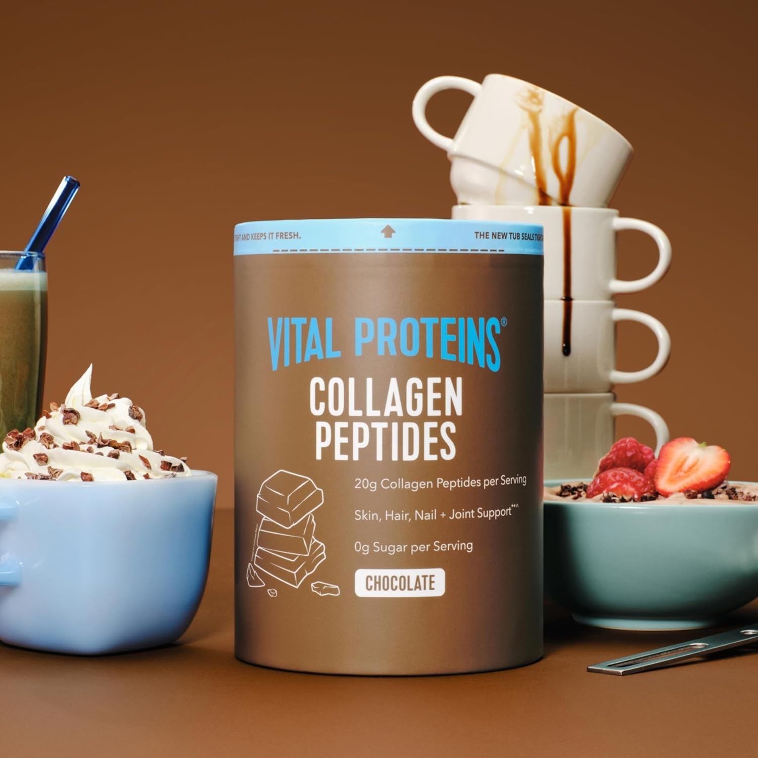 Vital Proteins Natural Whole Nutrition Collagen Peptides, CHOCOLATE, 13.5 Oz