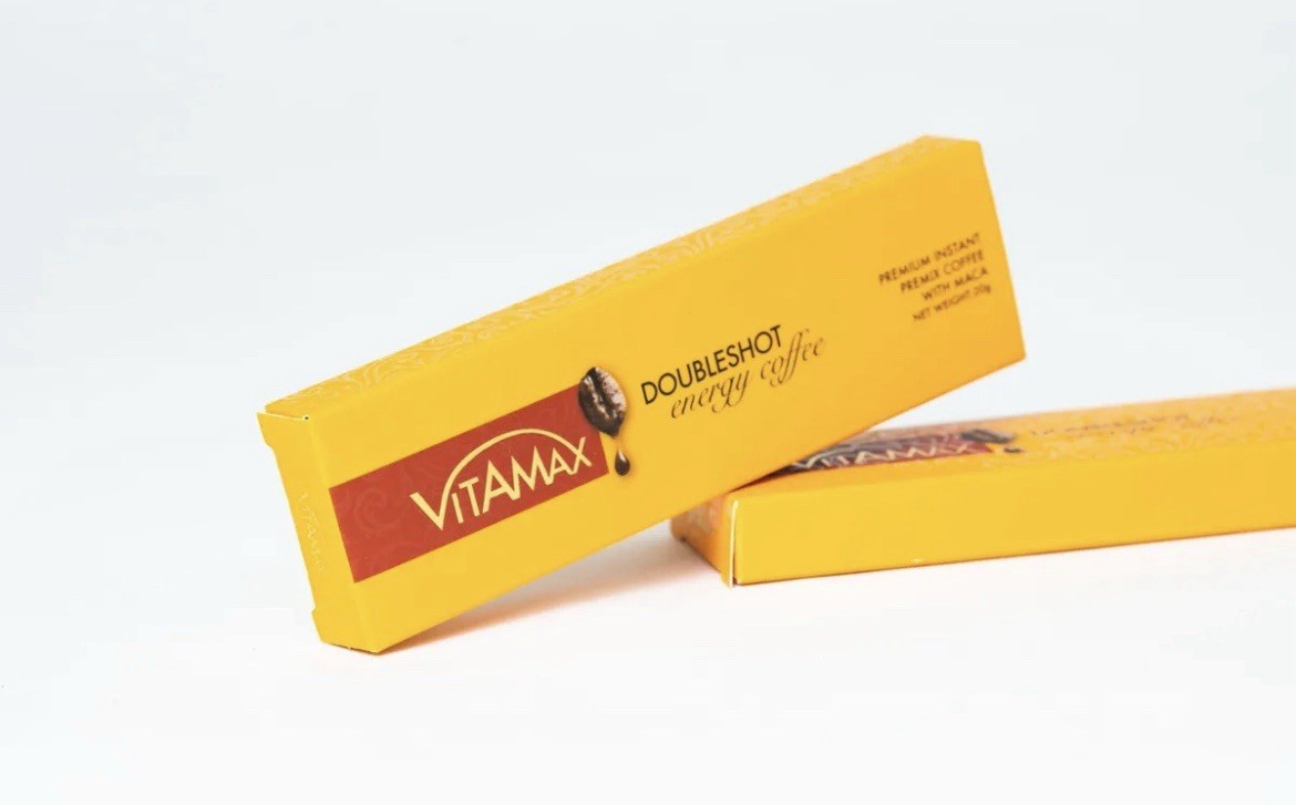 Vitamax Men’s Vitality Herbal Coffee – Instant Energy Brew (10 Sachets Box)