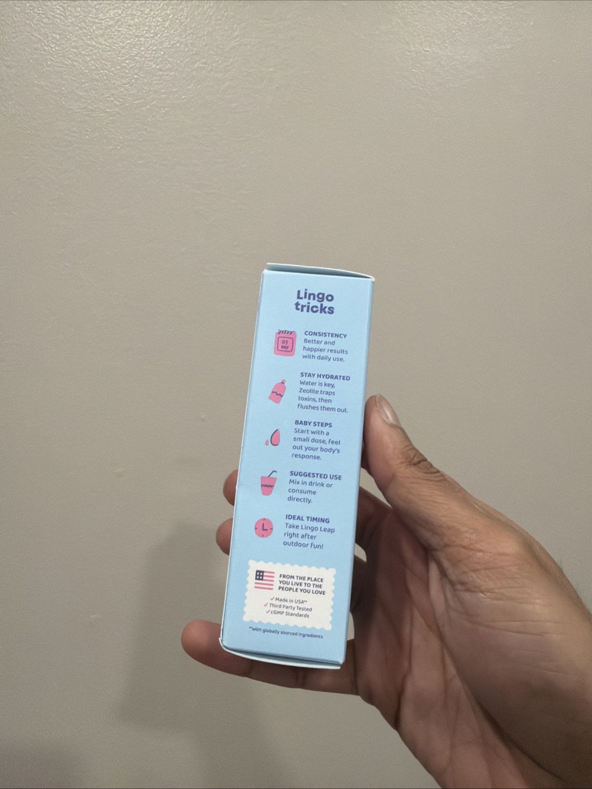 30ML JoySpring Lingo Leap Kids Zeolite Drops Speech Delay Support Detox Formula