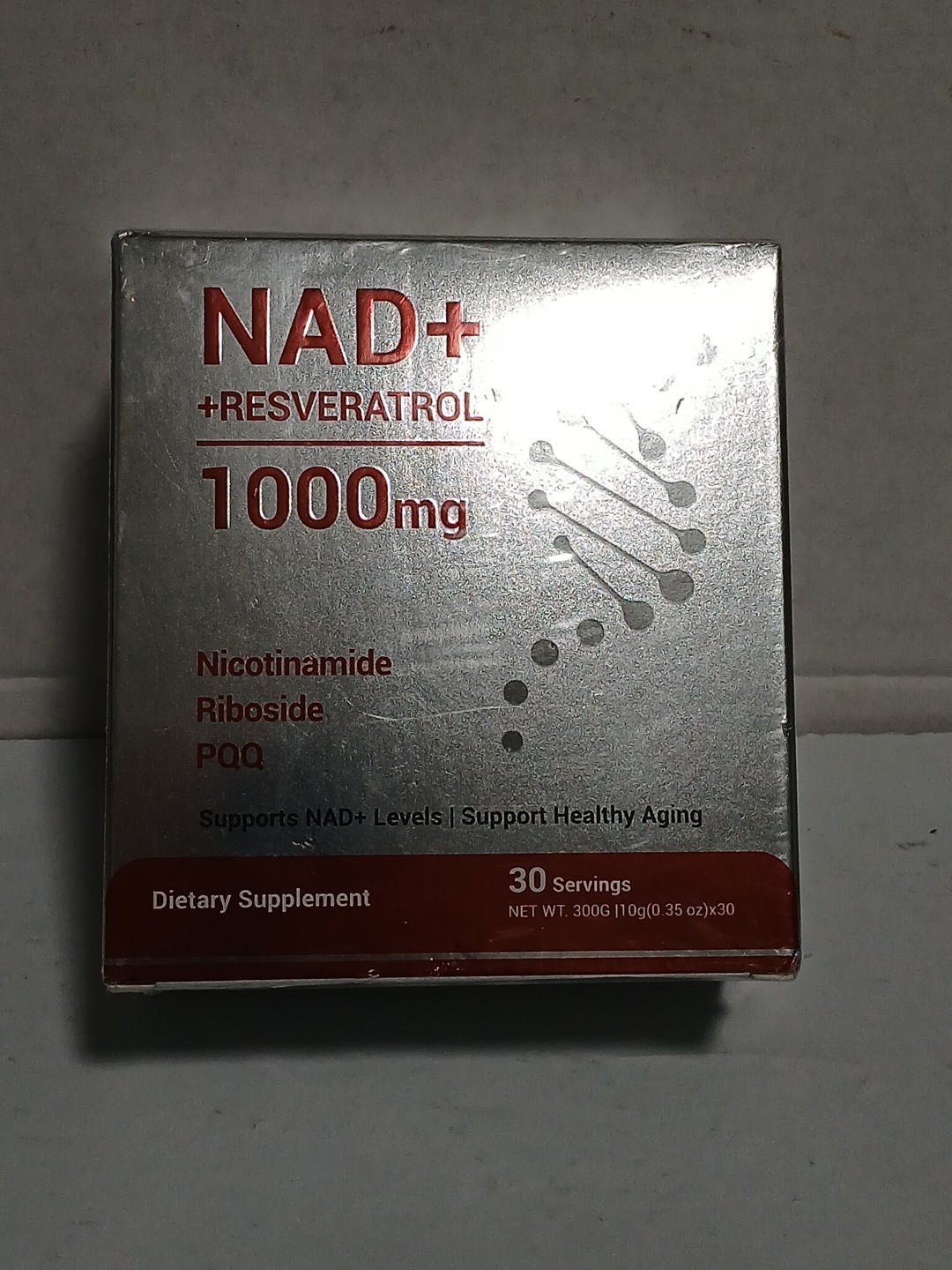 ZOOONE NR1000 NAD+ Drink Mix – Berry Flavor, Energy & Skin Support, 30 Servings