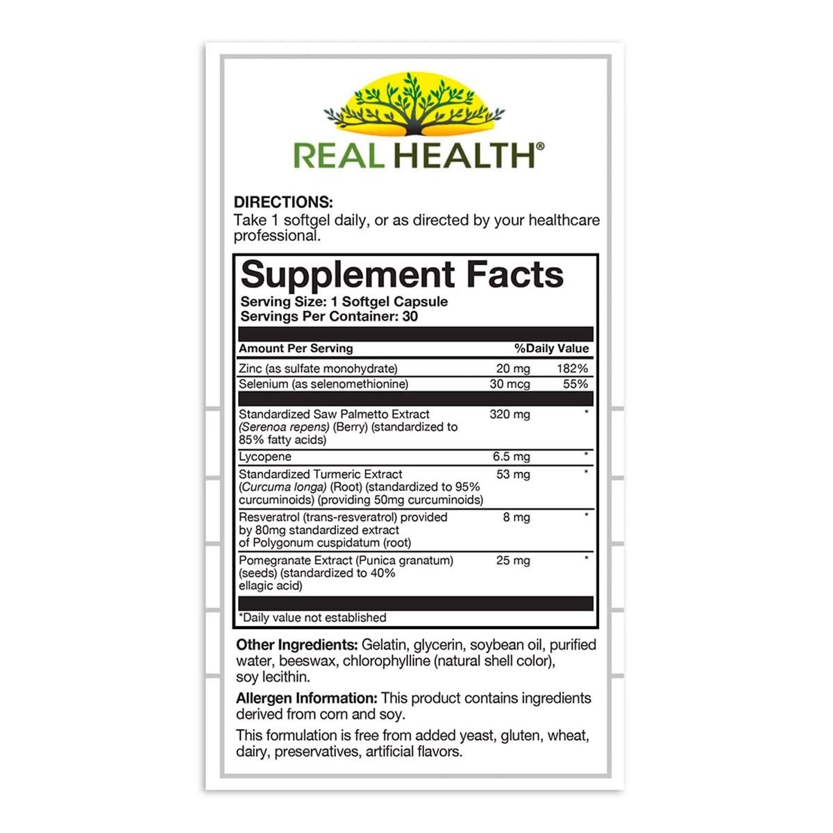 Prostate Health Supplements for Men – Saw Palmetto, Lycopene, Urinary Support, 3