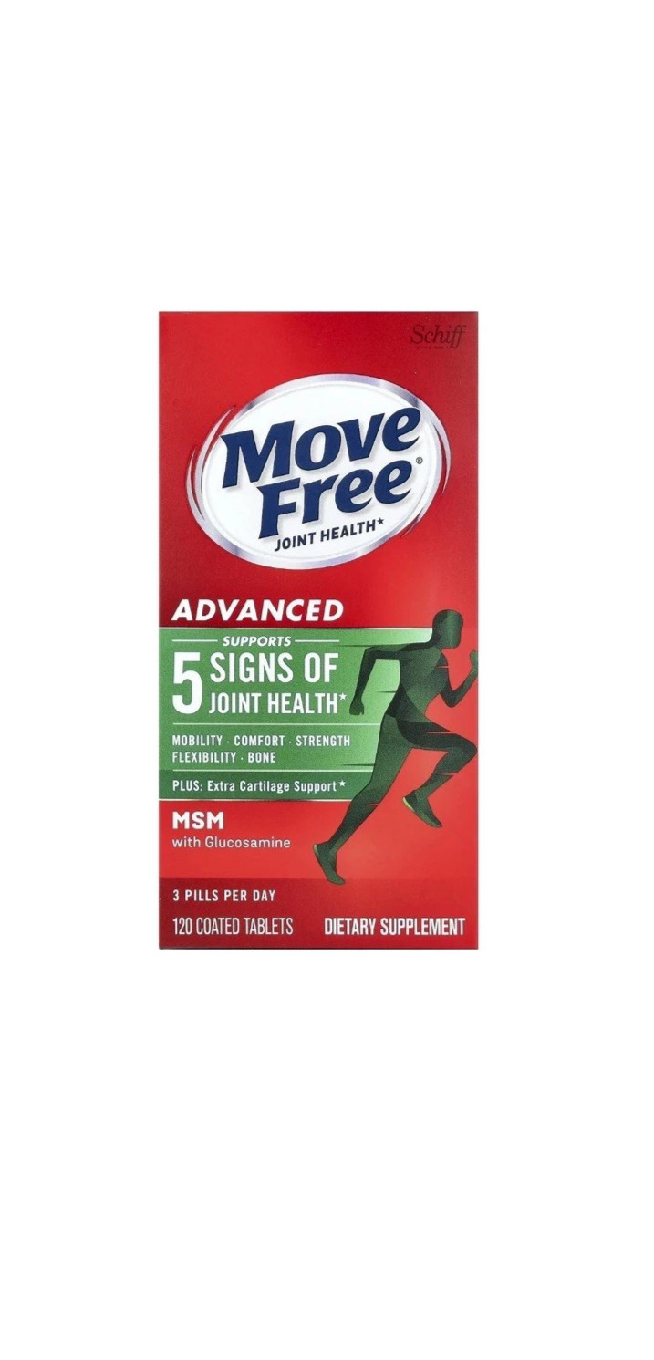Move Free Advanced MSM Extra Cartilage Support 360ct – Exp 03/2028