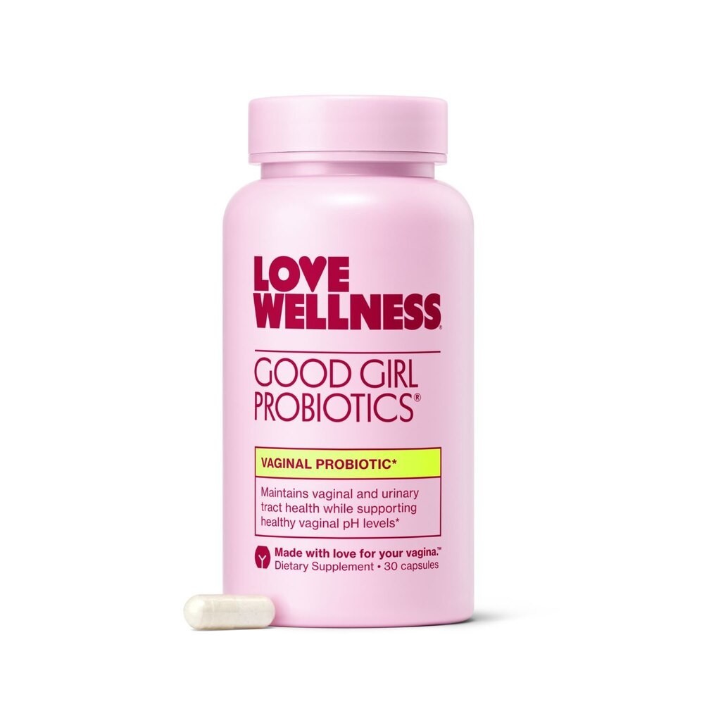 Love Wellness, Good Girl Vaginal Probiotic, 30 CT