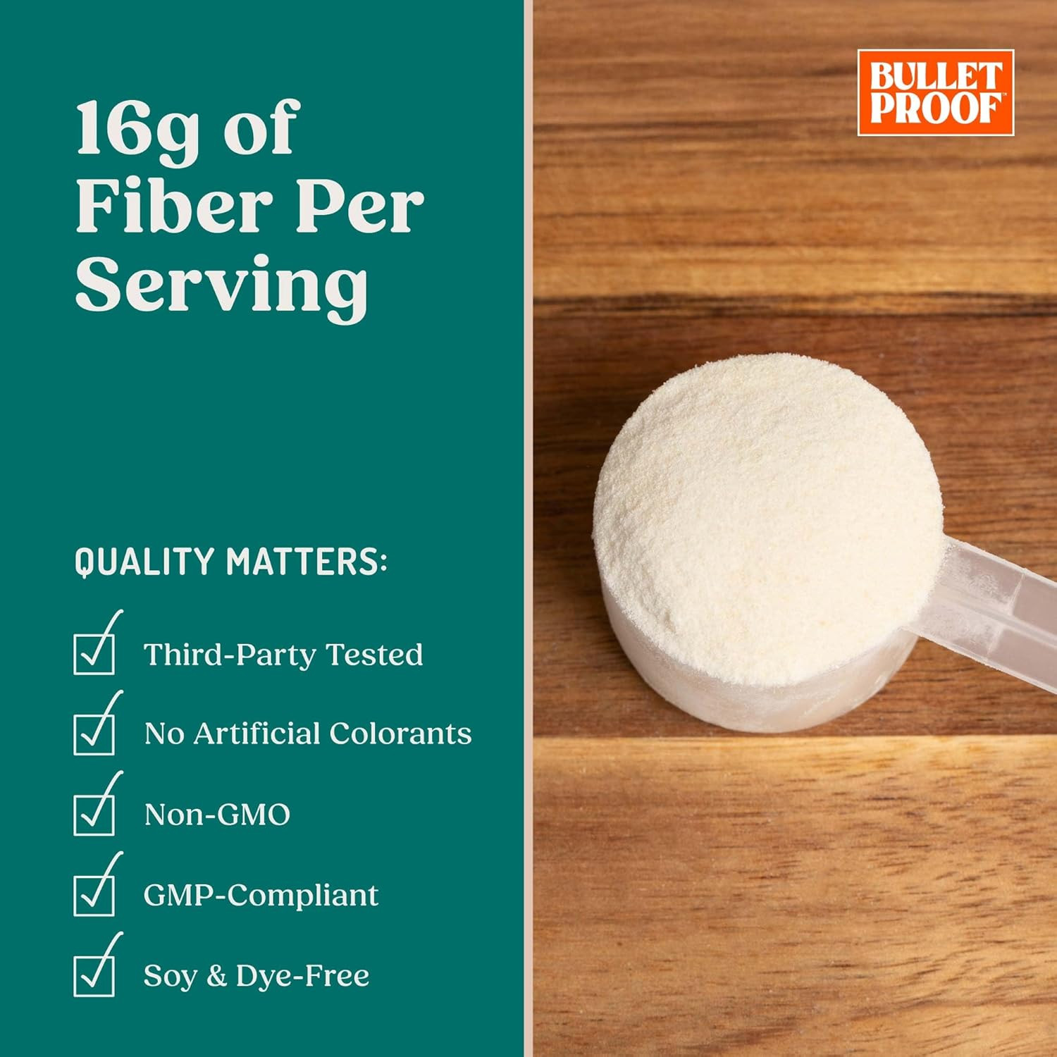 Innerfuel Prebiotic Fiber Powder, Unflavored, 16G Fiber, Plant-Sourced, Non-Gmo
