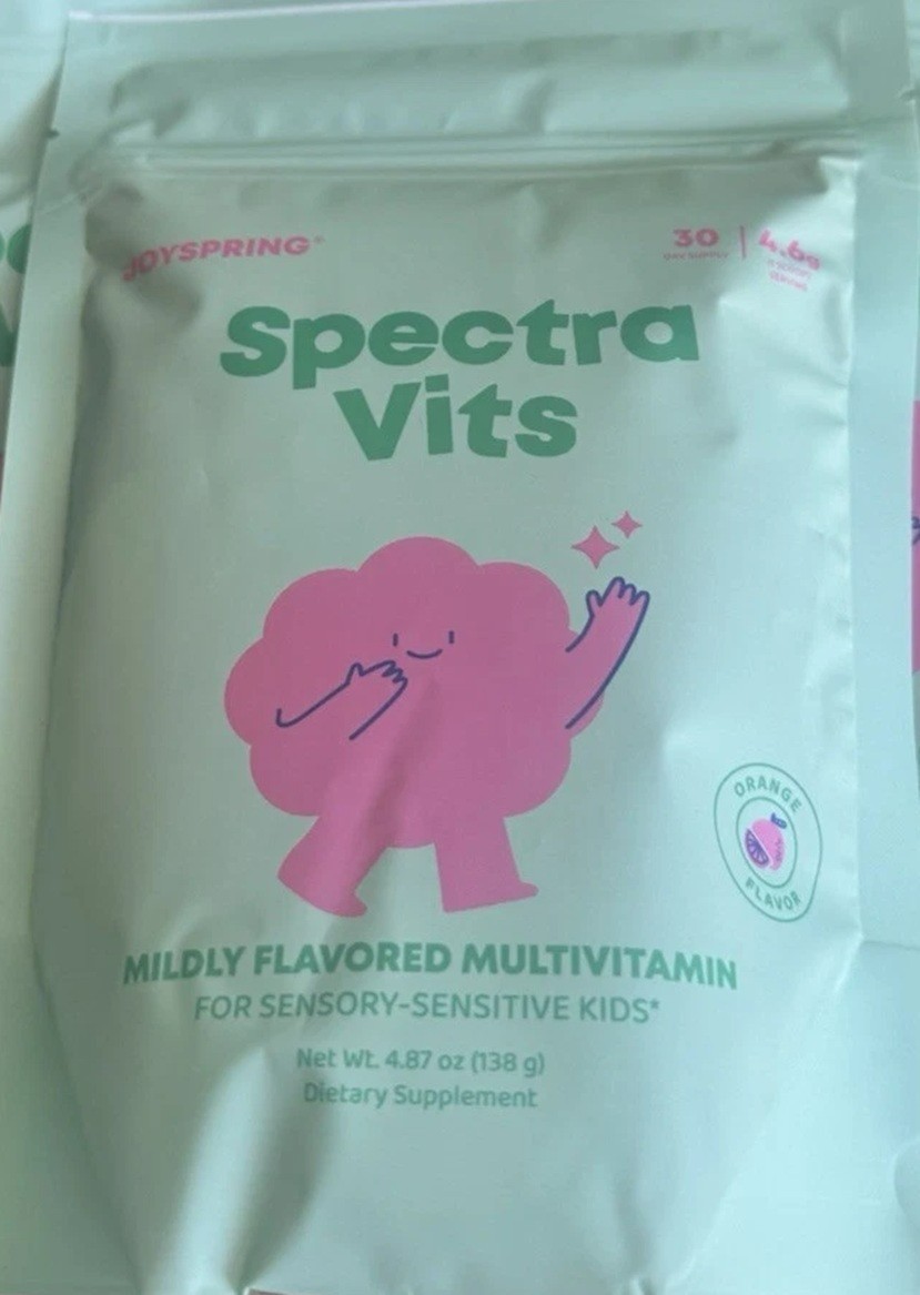JoySpring Kids Multivitamin Powder Spectra Vits Orange 30 Servings Exp 05/27