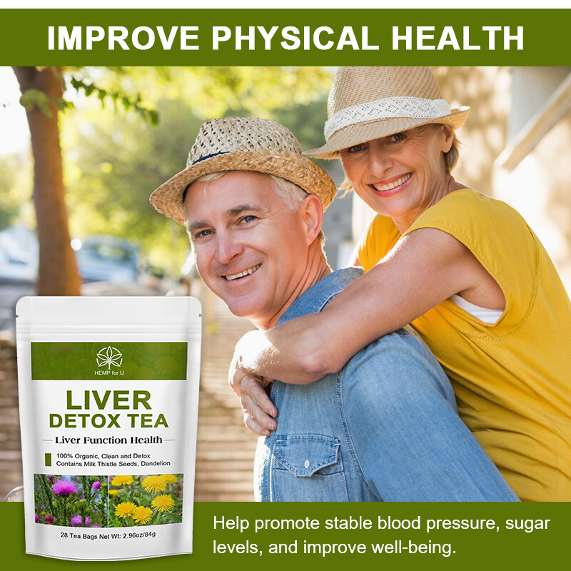 42 Tea Bags Liver,Kidney and Pancrea Herbal Compound Detox & Cleanse Herbal Tea