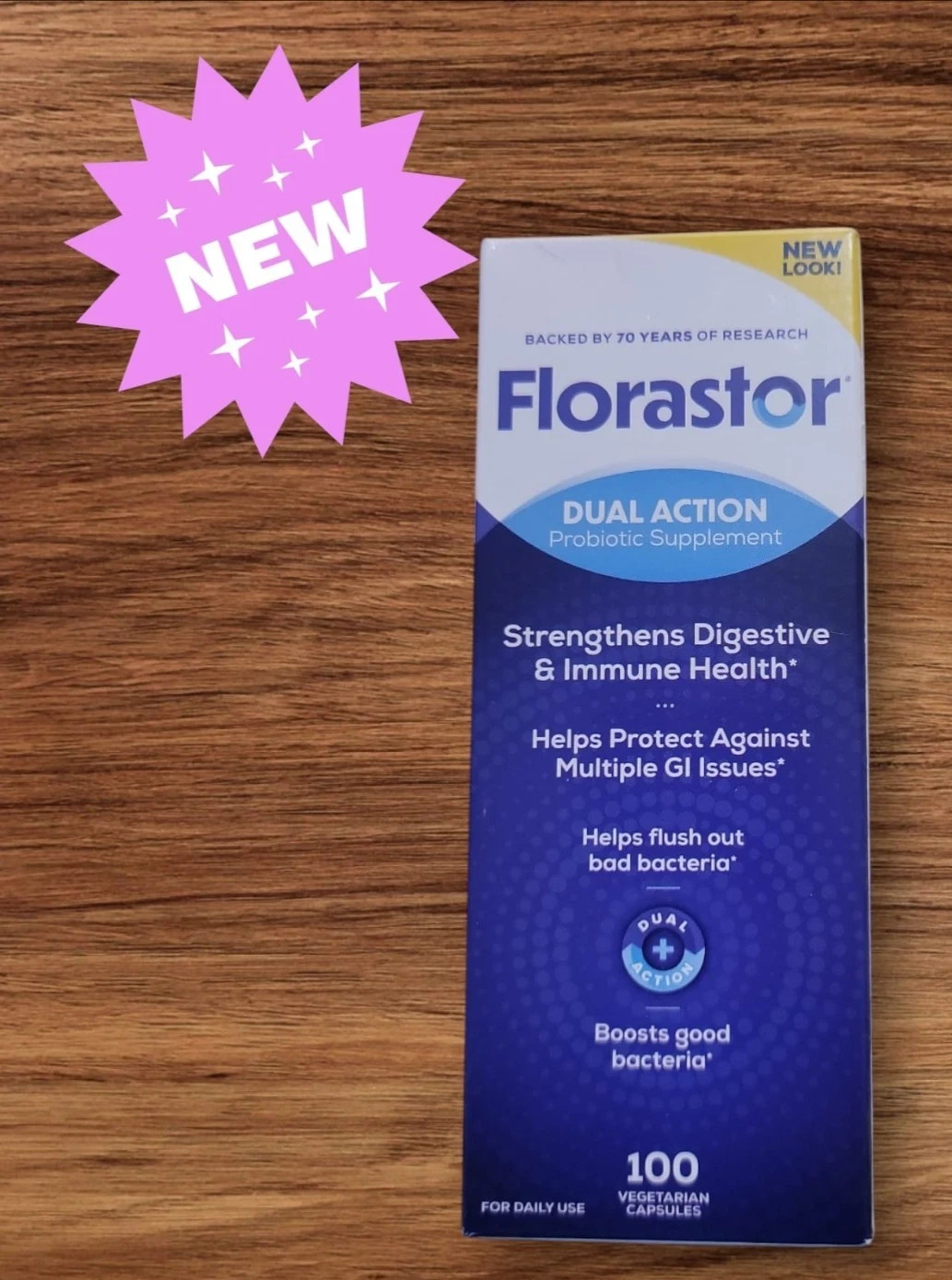 Florastor Probiotics for Women & Men Strengthens Digestive & Immune Health 100