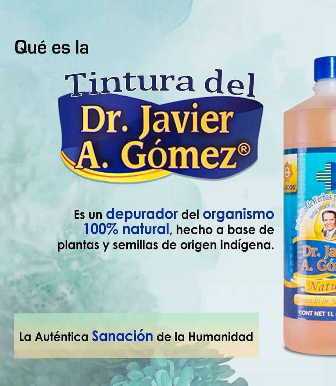 Alecos Gel de Tintura del Dr. Javier A. Gómez, frasco 280 g