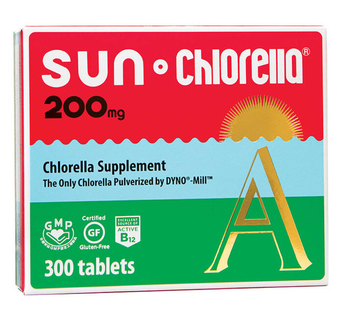 Sun Chlorella 200 mg by Sun Chlorella 300 Tablets Best By 2/2026 + Free Shipping