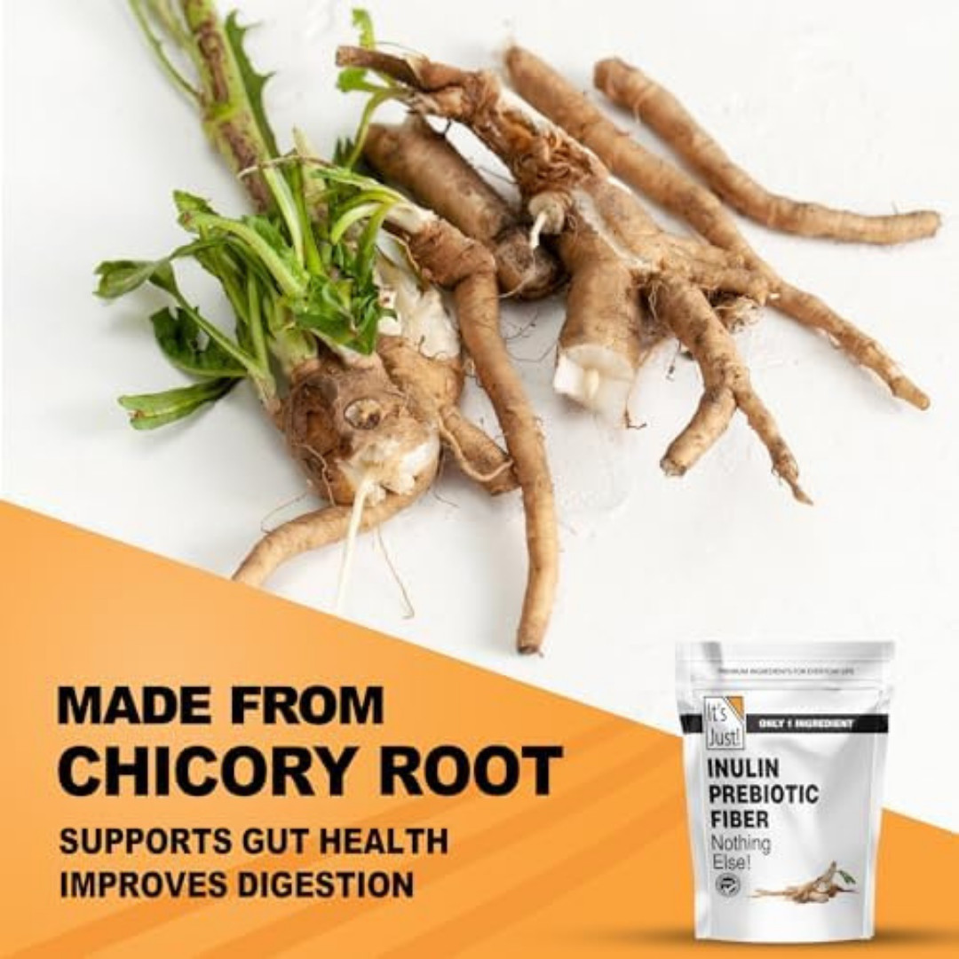 It’s Just! – Inulin Prebiotic Fiber, Water Soluble, Chicory Root , Promotes G…