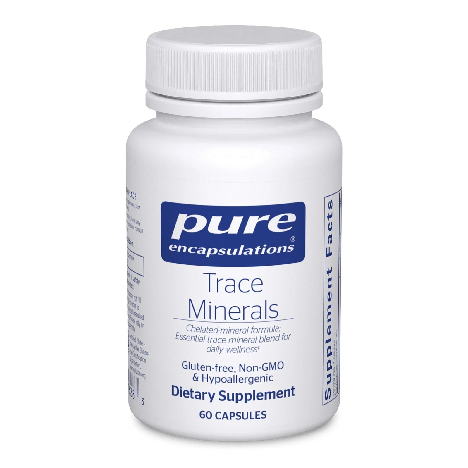 Pure Encapsulations Trace Minerals – Multimineral 60 Count (Pack of 1)