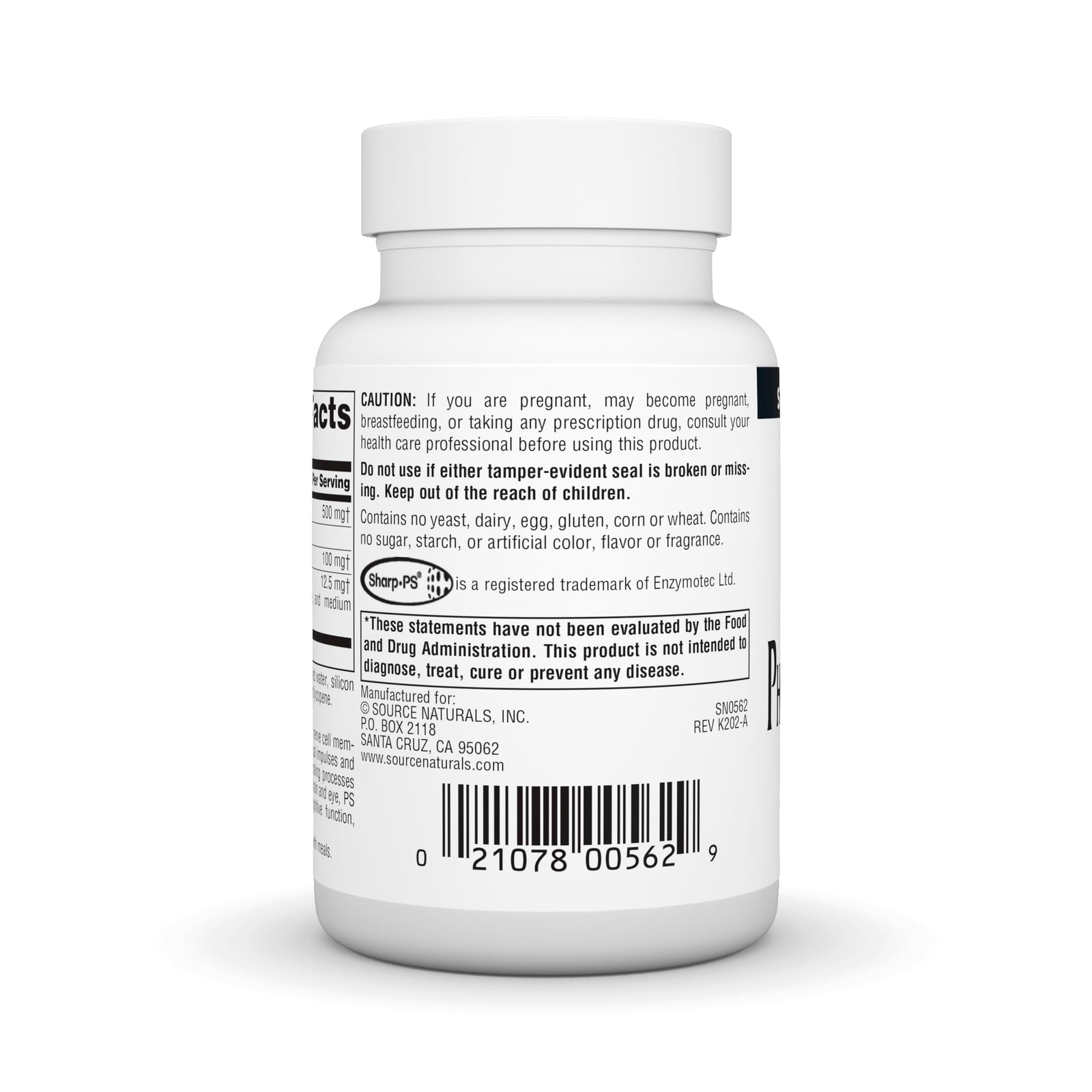 Source Naturals Phosphatidyl Serine Complex 60 Count (Pack of 1), 12105025
