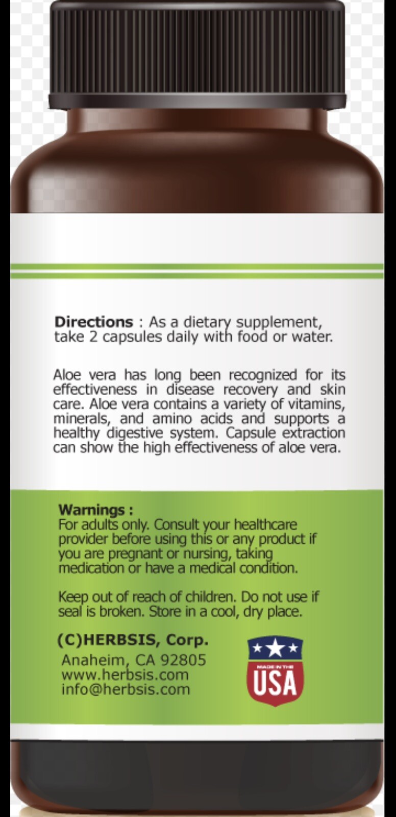 Aloe Vera Extract, Support Healthy Immune System, Gastrointestinal Function