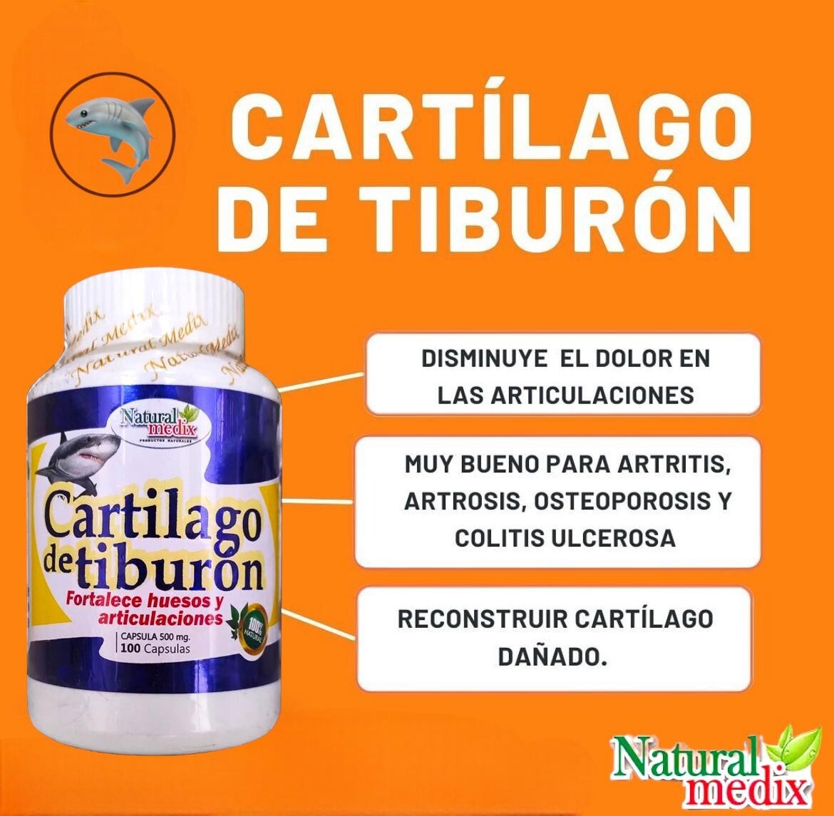 Shark Cartilage Joint Relief Arthritis Natural Defense Cartilago De Tiburon