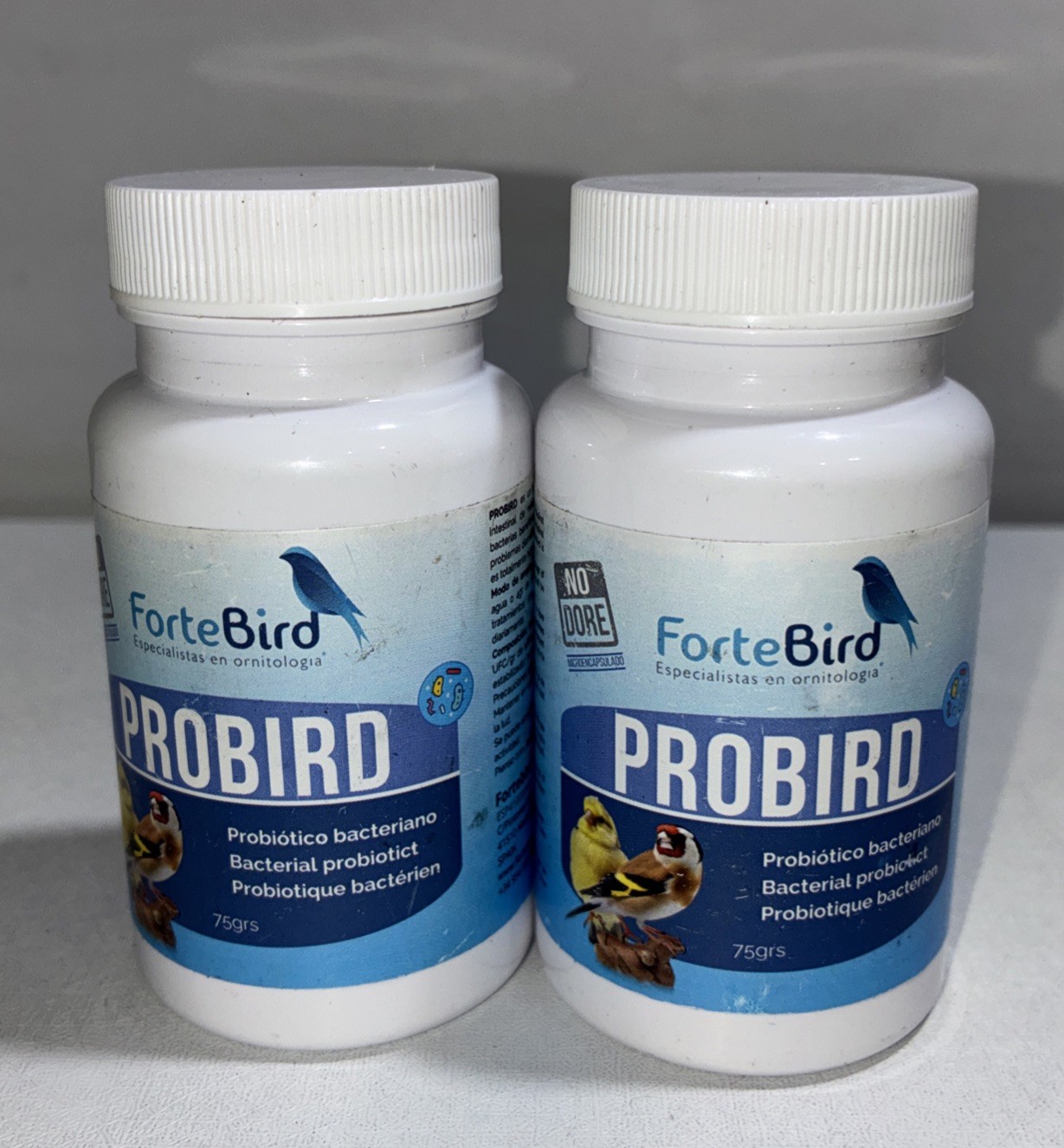 2 Sealed ProBird Supplement, 75g Each/ Slightly Damaged Outer Packaging