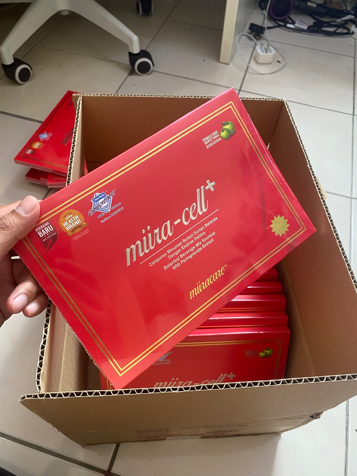Miira-cell plus Revoobit International 24 sachet Stem Cell Nutrition NEW BOX