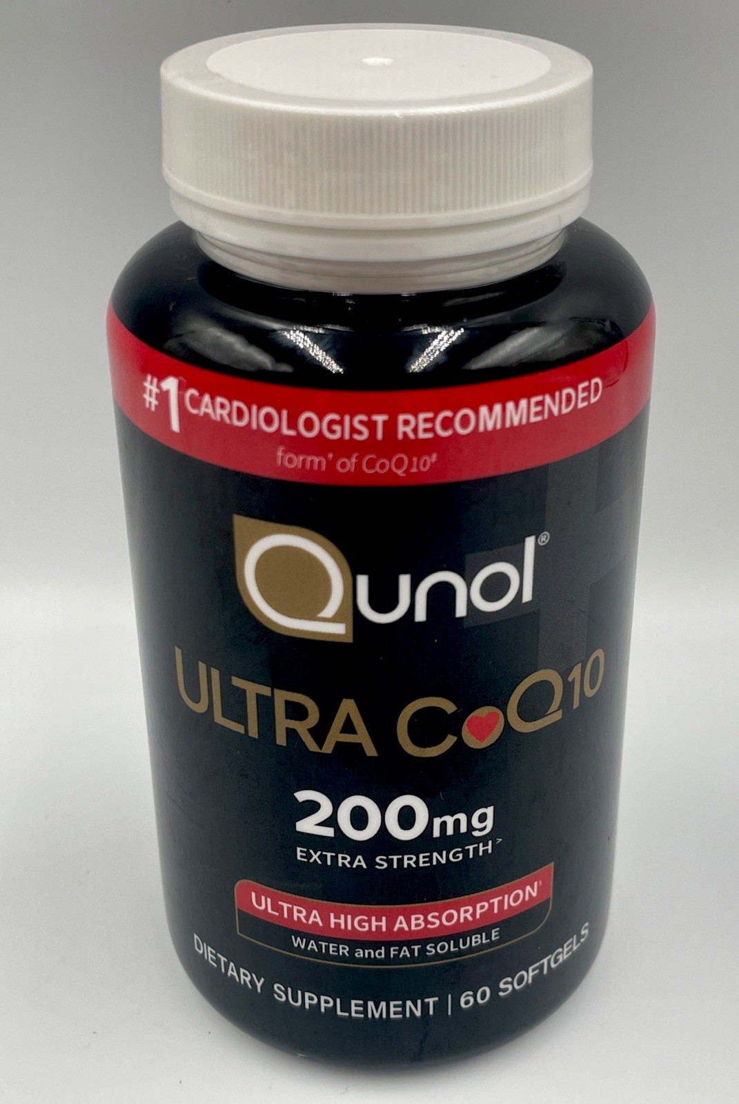 Qunol ULTRA CoQ10 200mg 60 softgels **NEW SEALED** Exp 6/2027