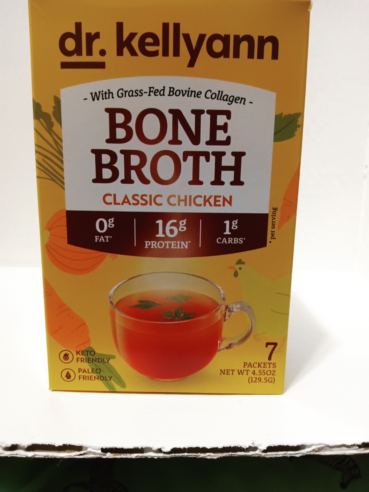 Dr. Kellyann Bone Broth Packets, 7💫🍊 Servings 💫💫⭐🍊Chicken. Exp/4/2026⭐