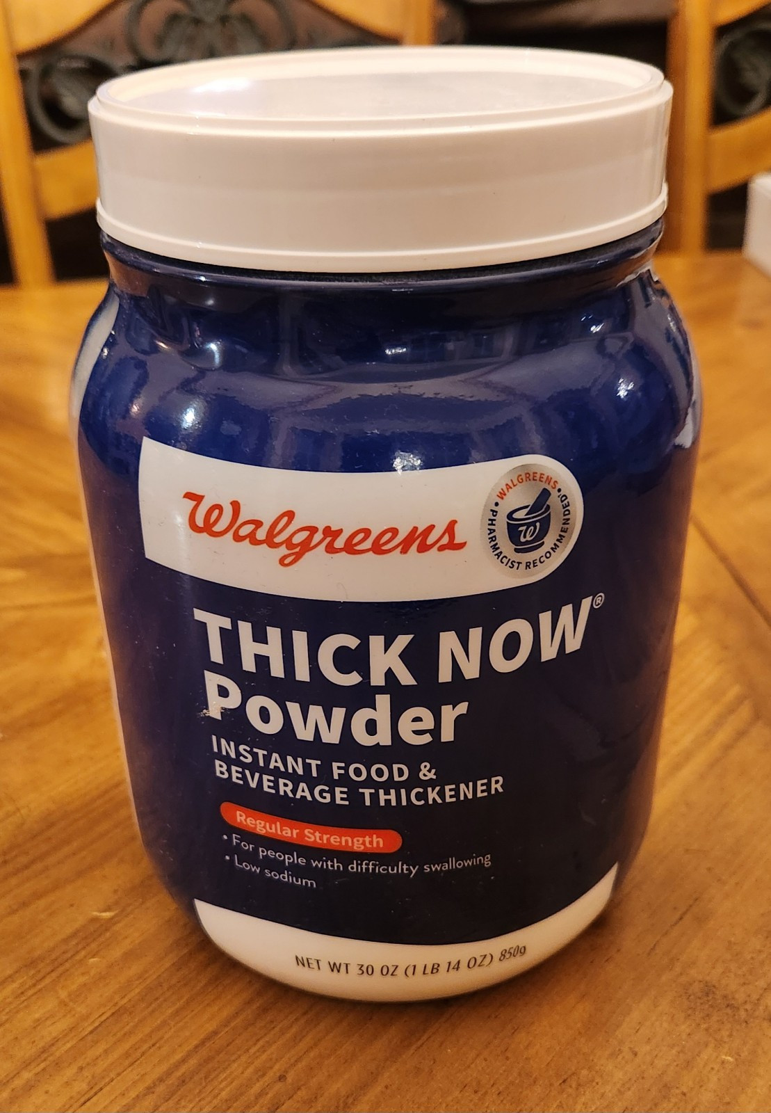 WALGREEN REGULAR STRENGTH THICK NOW POWDER 30 oz exp 6/25