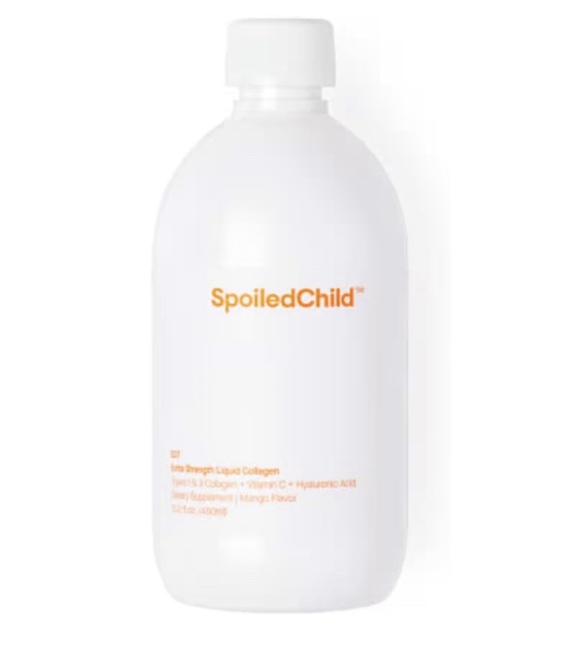 Spoiled Child E27 Extra Strength Liquid Collagen Peptides Mango 13.5 oz New