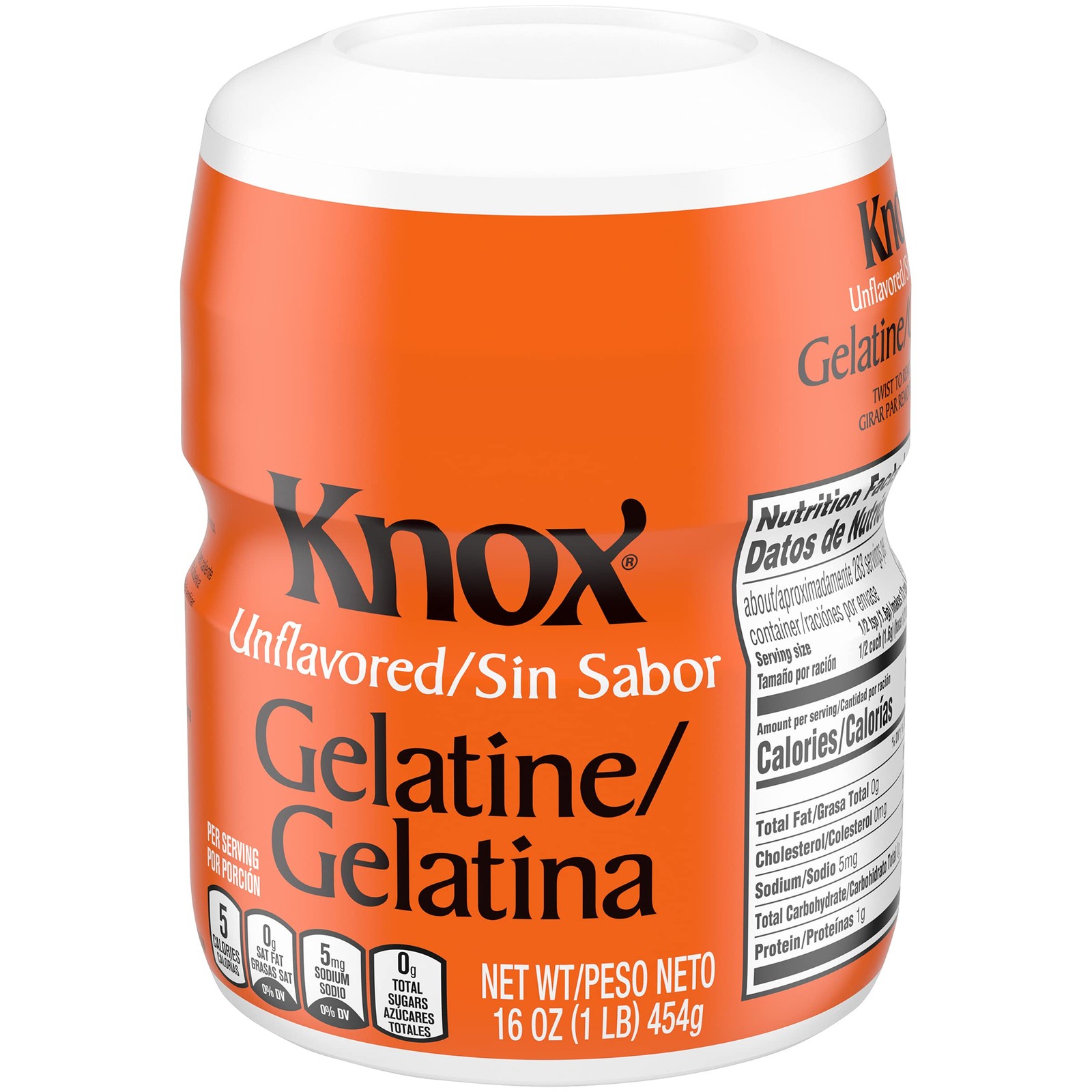 Unflavored Gelatin – 1 lb – SET OF 3