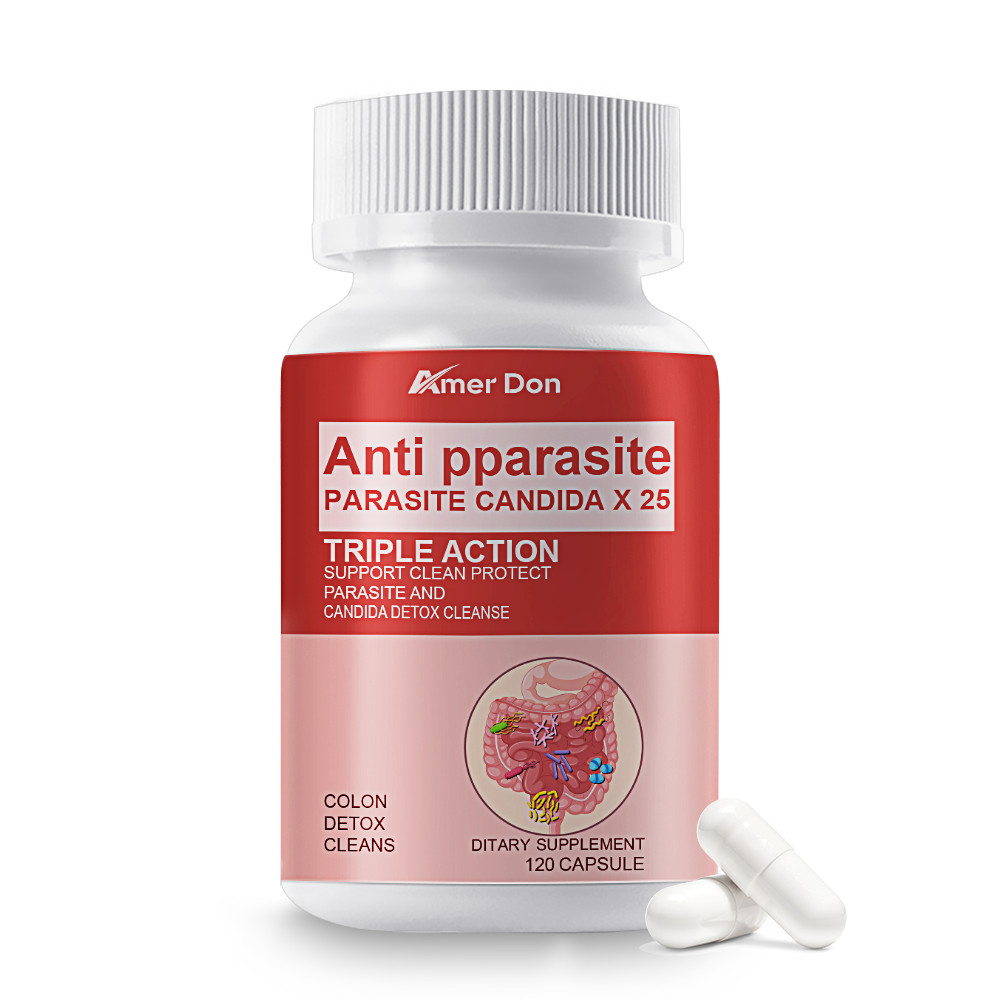 Remove Parasite ANTI PARASITE & CANDIDA DETOX Body Cleanse ULTRA FLASH COLON 120