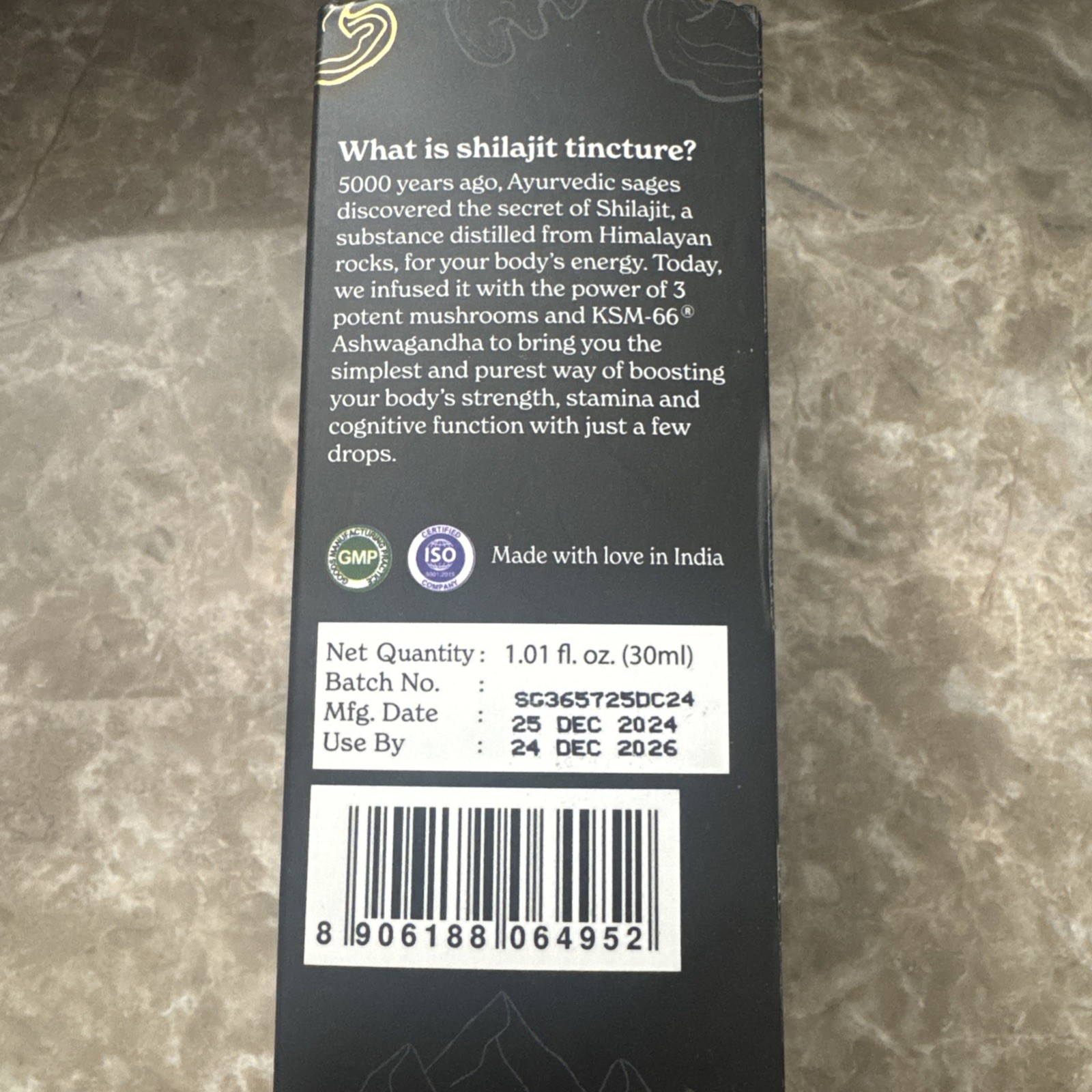 BetterAlt Himalayan Shilajt Gold+ Liquid Drops, 1.01fl oz exp Dec 2026