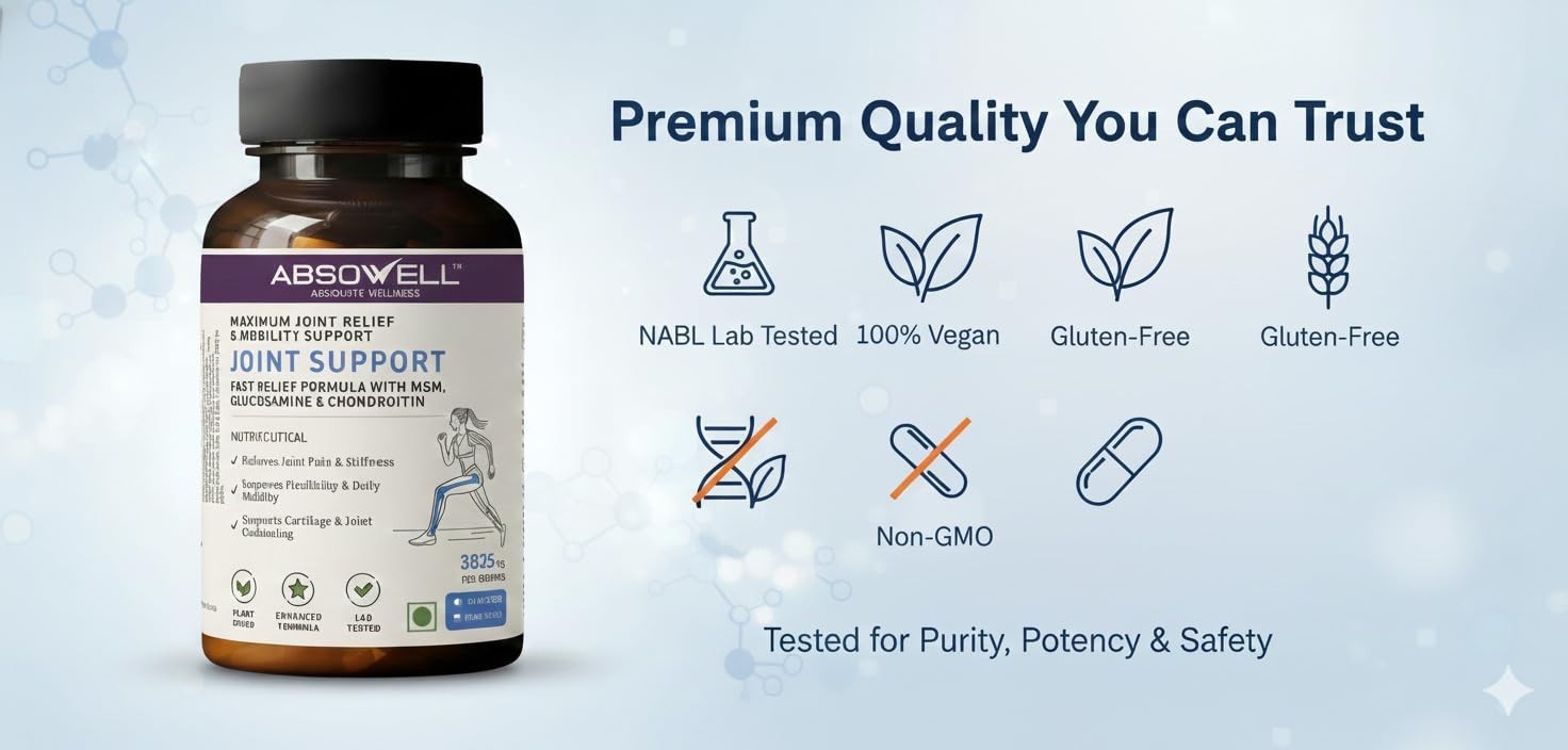 ABSO.WELL Joint Support 60 Vegan Tabs Mobility Formula