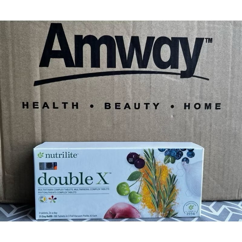 1 x NUTRILITE Double X™ Tray 31-Day Supply New Improved Formula 186 Tablets