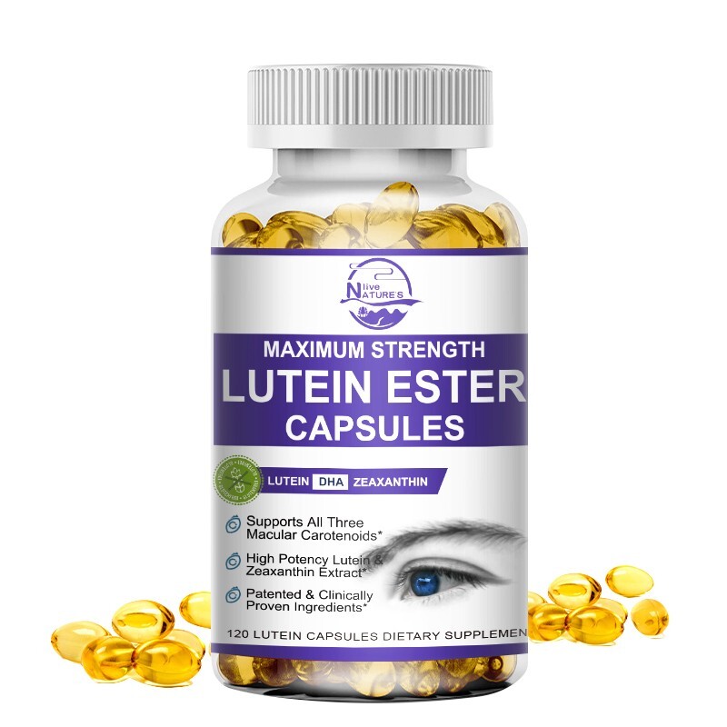 Lutein 20mg and Zeaxanthin | 120 Softgels | Eye Health Vitamins,by NATURE’S LIVE