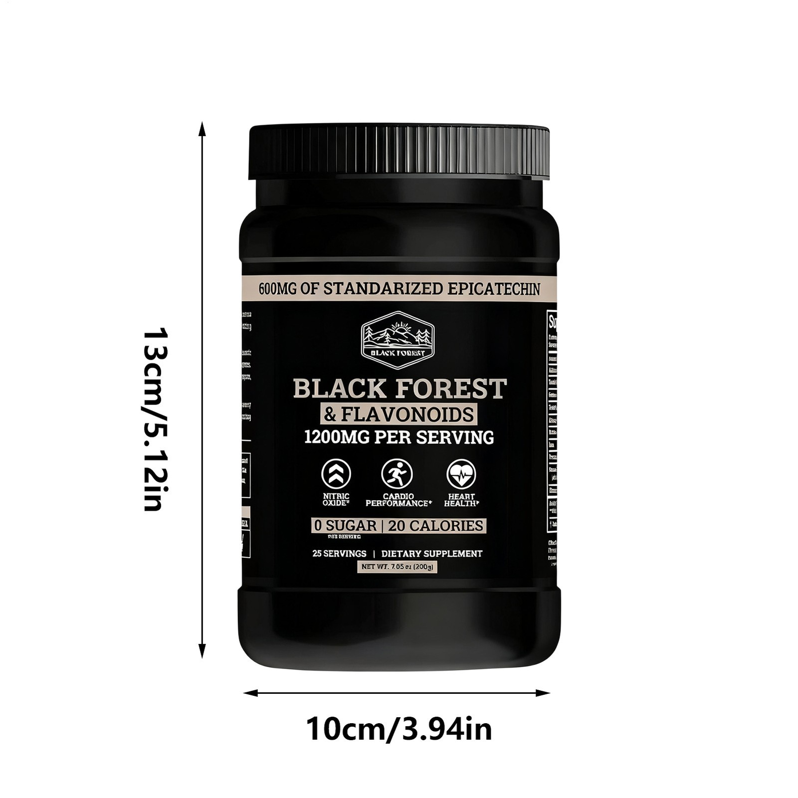 High Flavanol Cocoa Powder & Dietary Flavonoids 1200mg- Supplements