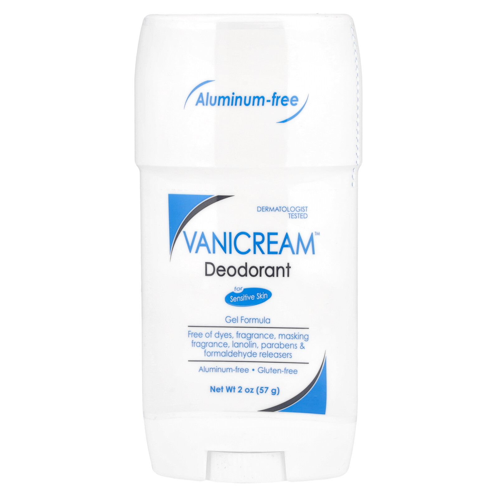 Deodorant For Sensitive Skin, Aluminum-Free, Fragrance Free, 2 oz (57 g)