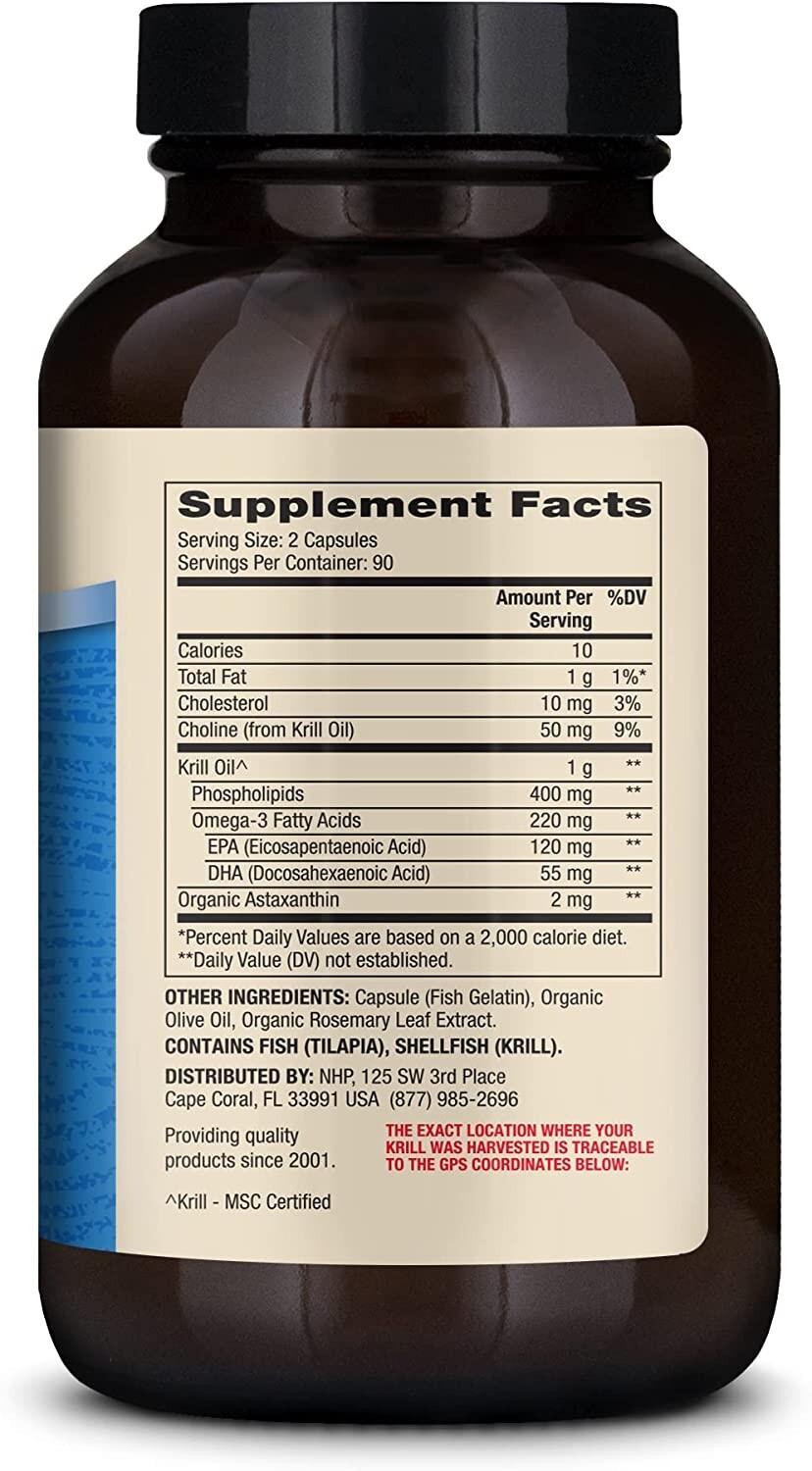 Dr. Mercola Antarctic Krill Oil 180 Capsules
