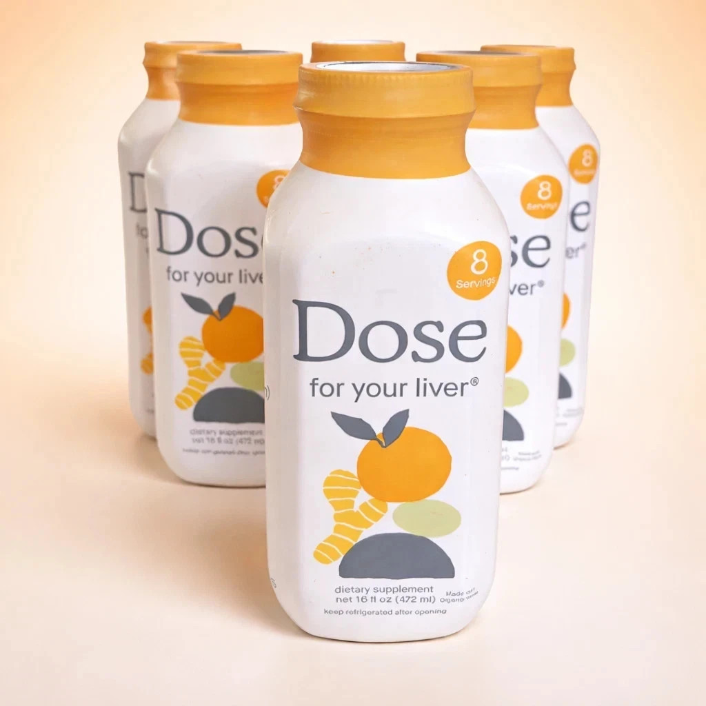 DOSE For Your Liver – Optimal Liver Function/Liver Cleanse 16oz x 6PACK NIB