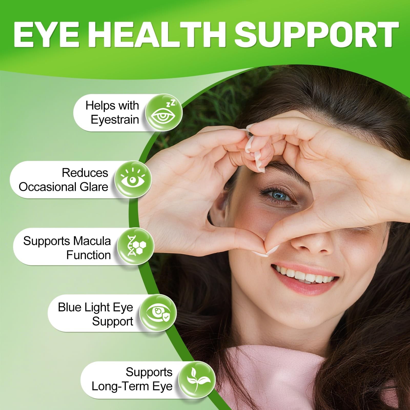 Lutein and Zeaxanthin Supplements, Eye Vitamin & 300 Count (Pack of 1)