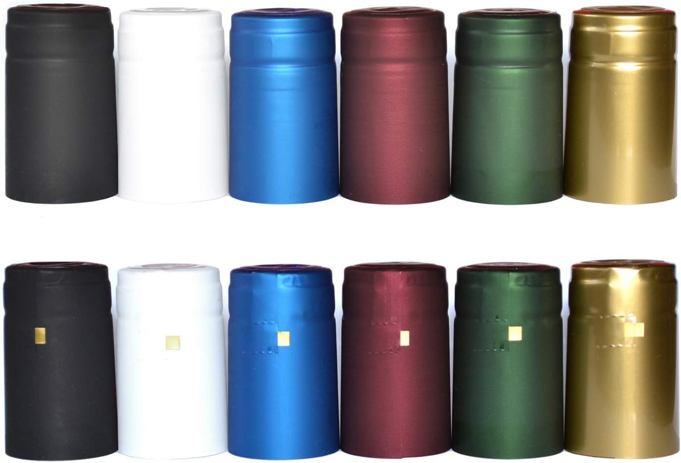 Gold PVC Heat Shrink Capsules 28x50mm – Attractive & Secure Packaging