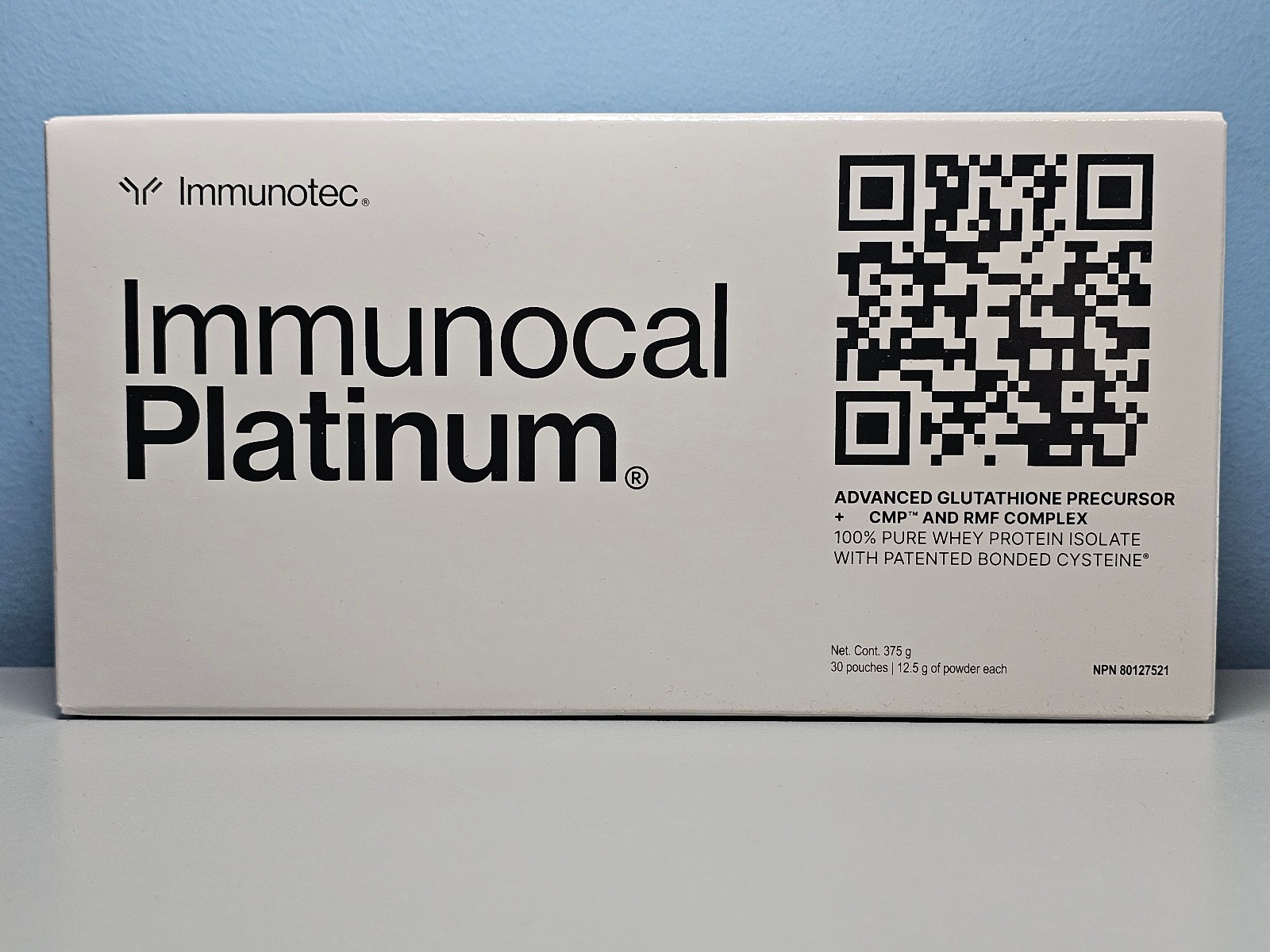 Immunotec Immunocal Platinum Supplement- 30 pouches – Exp 11/2028 – New! Sealed!
