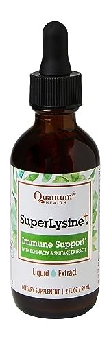 Herbal Immunity Booster Drops L Lysine Vitamin C D3 Shiitake Echinacea 2oz