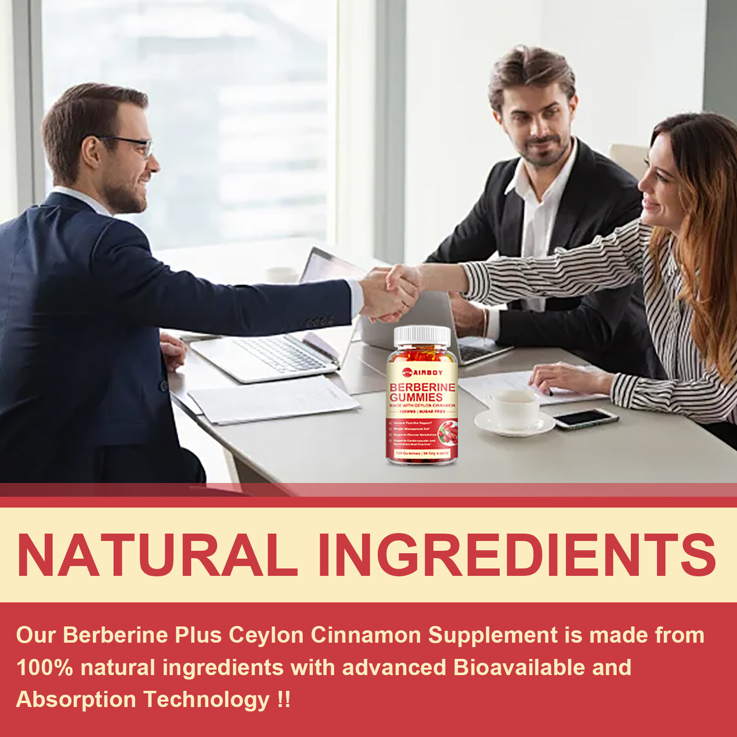 Berberine – Ceylon Cinnamon, Cardiovascular Health, Cholesterol Support