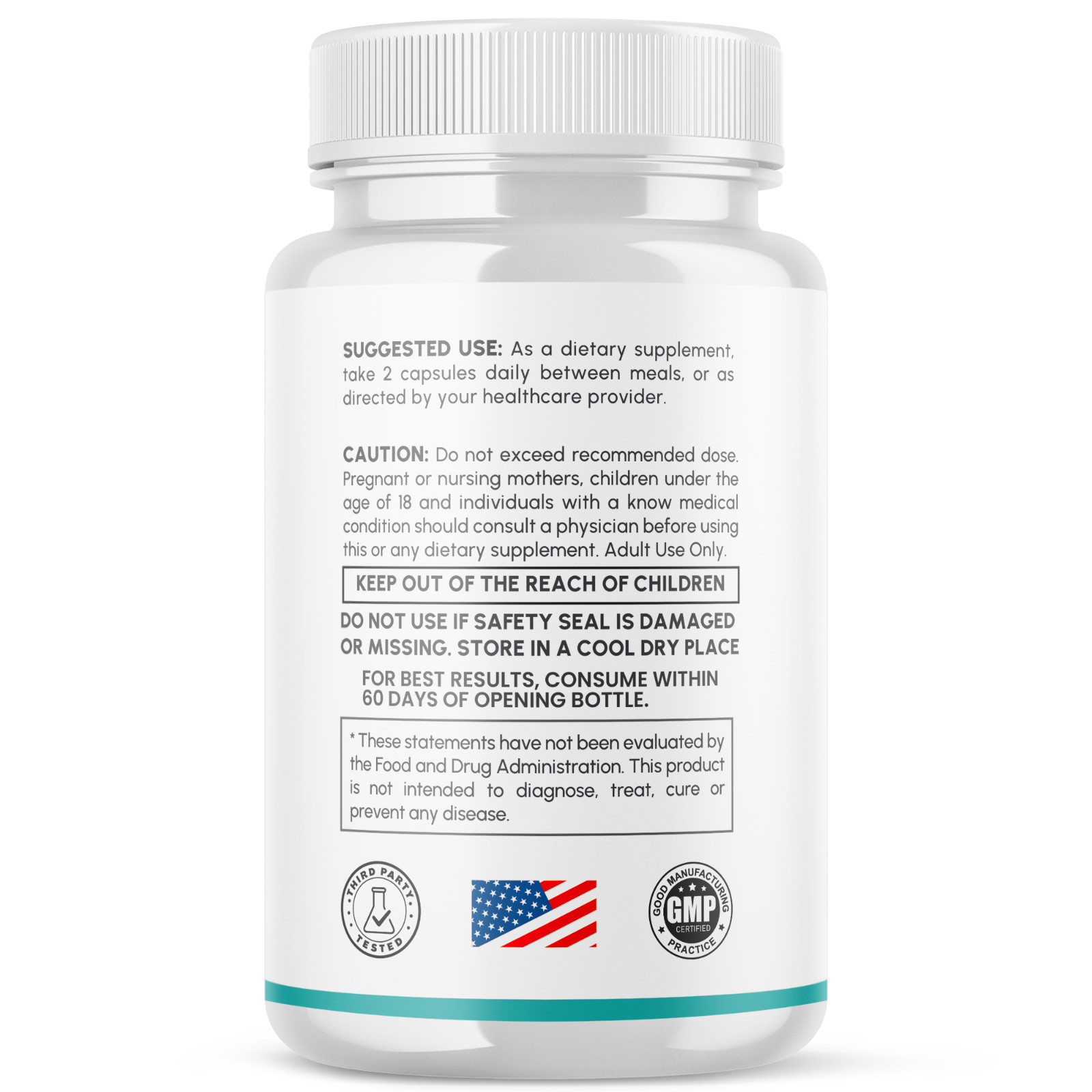 (3 Pack) PureLung Advanced Lung Support Supplement Pure Lung 180 Capsules