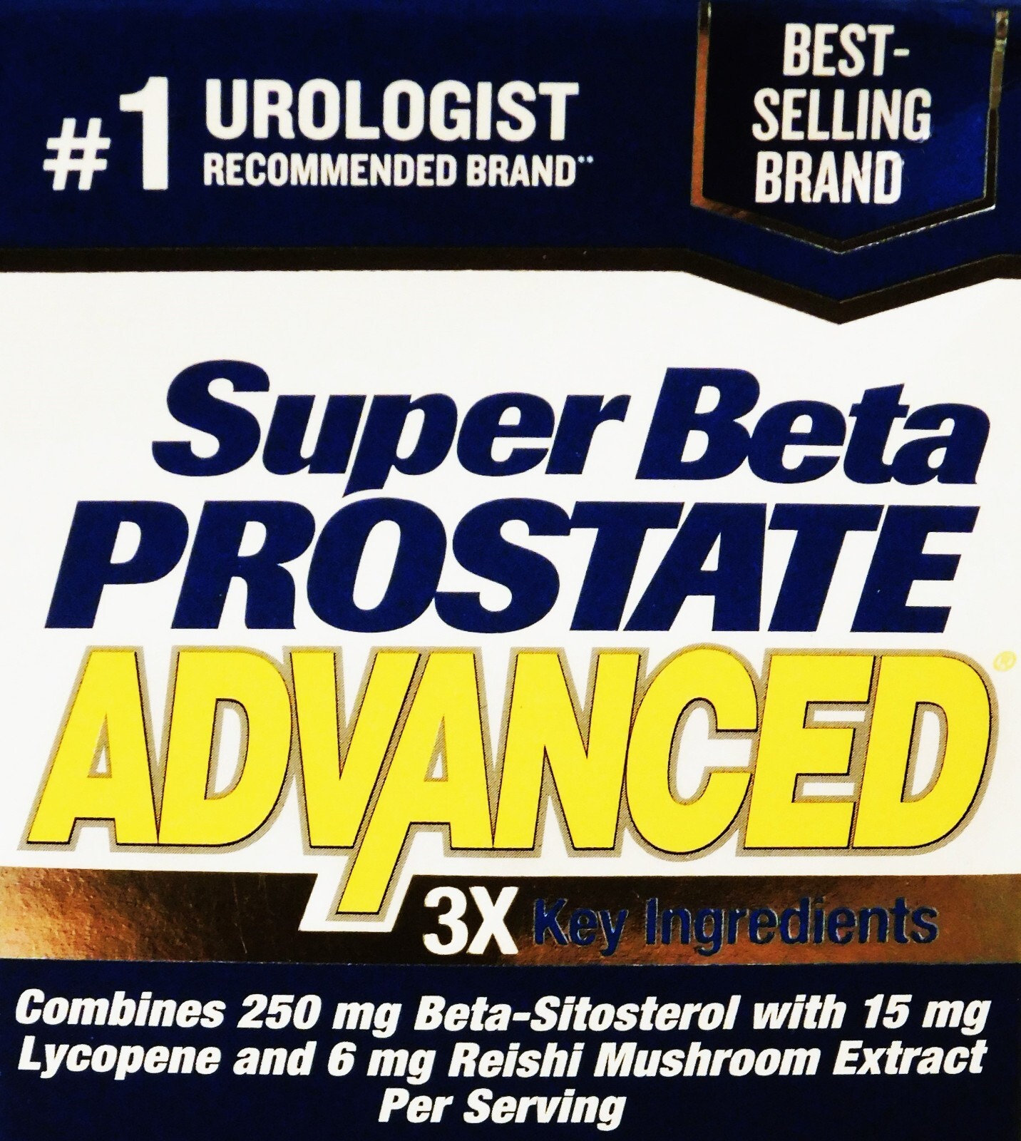 Super Beta Prostate Advanced dietary supplement 60 Caplets