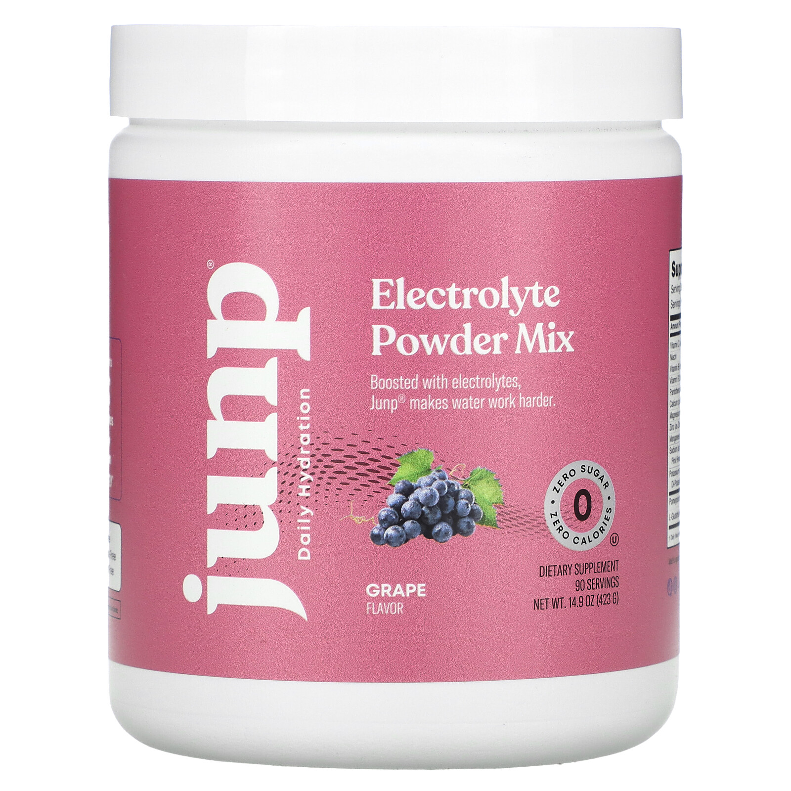 Electrolyte Powder Mix, Grape, 14.9 oz (423 g)